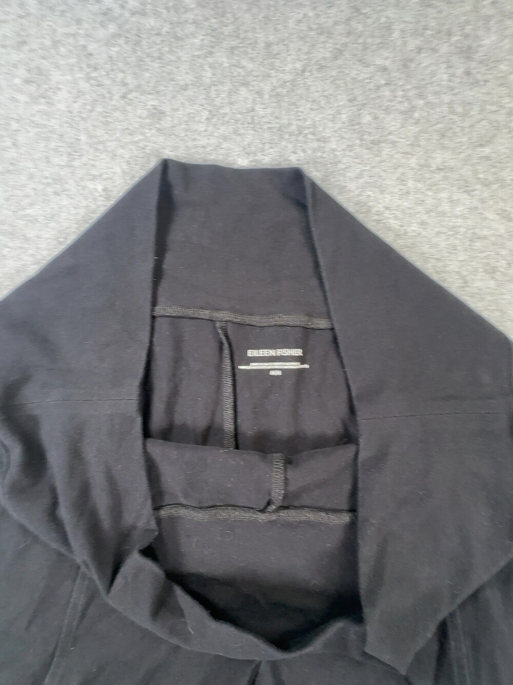 Eileen Fisher Cropped Pants Women's Black Size Medium - Picture 5 of 10